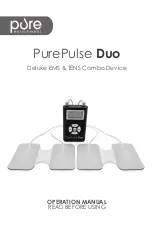 Pure Enrichment PurePulse Duo Operation Manual предпросмотр