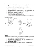 Предварительный просмотр 3 страницы Pure-Fit Spa VM720 Usage And Maintenance Instructions