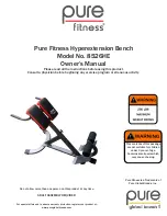 Pure Fitness 8526HE Owner'S Manual предпросмотр