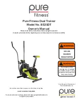 Pure Fitness 8535DT Owner'S Manual preview