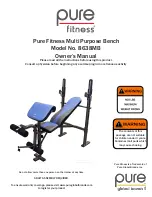 Предварительный просмотр 1 страницы Pure Fitness 8638MB Owner'S Manual