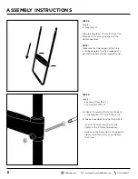 Preview for 6 page of Pure Fun DURA-BOUNCE TRAMPOLINE LADDER 9300TL Product Manual