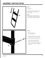 Preview for 7 page of Pure Fun DURA-BOUNCE TRAMPOLINE LADDER 9300TL Product Manual