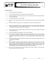 Preview for 13 page of Pure Humidifier ERDDR Series Installation Instructions, Operation And Maintenance Manual