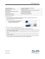 Preview for 16 page of Pure Processing CB1-110 Instructions For Use Manual