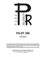 Pure Reliability PILOT 250 User Manual предпросмотр