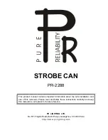 Pure Reliability PR-2288 User Manual предпросмотр