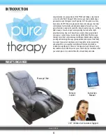 Preview for 4 page of Pure-therapy PT500 Instruction Manual