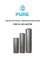 PURE 100/PRO Operating Instructions Manual preview