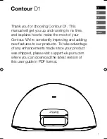 Preview for 3 page of PURE Contour D1 Owner'S Manual