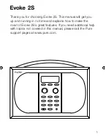 Preview for 3 page of PURE Evoke 2S Manual