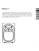 Предварительный просмотр 17 страницы PURE Evoke D1 Manual