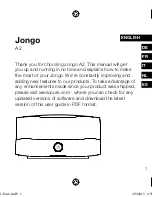 Preview for 3 page of PURE Jongo A2 Manual