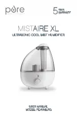 PURE MISTAIRE XL User Manual preview