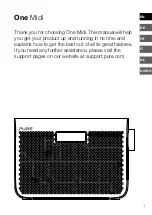 Preview for 3 page of PURE One Midi Manual