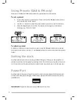 Предварительный просмотр 10 страницы PURE SIESTA iDock Owner'S Manual