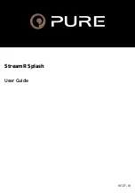 PURE StreamR Splash User Manual preview