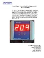 PureAire Monitoring Systems 99091 Manual preview