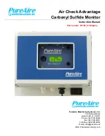 Preview for 1 page of PureAire Monitoring Systems 99156 Instruction Manual