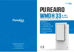 PureAiro WMDH 33 Installation & Operation Manual предпросмотр