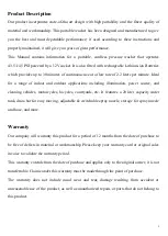 Preview for 3 page of PureClean GFS-CL2 User Manual