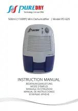 Puredry PD 625 Instruction Manual preview