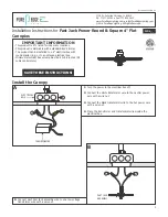 Preview for 1 page of PureEdge Lighting Fast Jack Power Round & Square 4" FJP-4 Series Installation Instructions