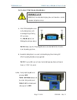 Предварительный просмотр 15 страницы Puregas P200W Series User Manual