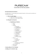 Preview for 1 page of PUREGEAR PureCam User Manual