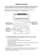 Предварительный просмотр 10 страницы PUREGLOW XPG170e Installation And Maintenance Instructions Manual