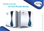 Pureit CLASSIC NXT RO+MF/UV Series Instruction Manual preview