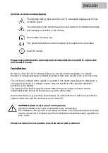 Preview for 15 page of PURElight LIG0016694-000 User Manual