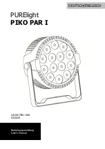 PURElight LIG0017001-000 User Manual preview