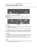 Preview for 8 page of PureLink HDWall-100 Owner'S Manual