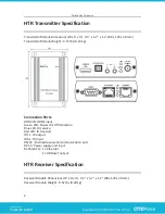 Предварительный просмотр 9 страницы PureLink HTR Rx Owner'S Manual