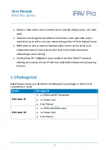 Preview for 10 page of PureLink IPAV Pro Series User Manual