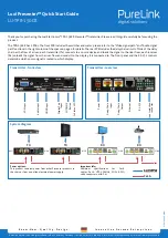 Preview for 1 page of PureLink Luxi Presenter LU-TPR-150CR Quick Start Manual