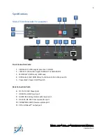 Preview for 5 page of PureLink Media Axis HDBaseT MAX-CR102 User Manual