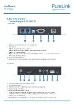 Preview for 7 page of PureLink PT-E-HD60 User Manual