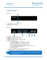 Preview for 6 page of PureLink PT-SP-HD12-4K User Manual