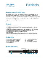 Preview for 5 page of PureLink PureTools PT-HDBT-200 User Manual