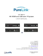 PureLink VIP-T300H-U User Manual preview