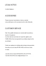 Preview for 12 page of PureLiving PPUPW User Manual