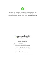 Preview for 8 page of Purelogic PLCM-B1 User Manual