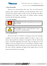 Preview for 4 page of Purelogic RAYCUS RFL-C1000W+H User Manual