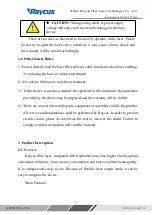 Preview for 7 page of Purelogic RAYCUS RFL-C1000W+H User Manual