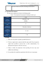 Preview for 10 page of Purelogic RAYCUS RFL-C1000W+H User Manual