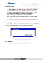 Preview for 19 page of Purelogic RAYCUS RFL-C1000W+H User Manual