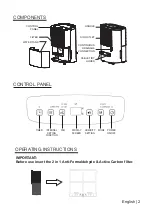 Предварительный просмотр 3 страницы PureMate PM 412 Instruction Manual