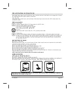 Предварительный просмотр 4 страницы PureMate PM 805 Instruction Manual